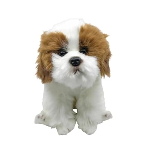MZICXV Simulation süße Welpen Plüschtiere Tierpuppen for Freundinnen, Kindergeschenke, Heimtextilien von MZICXV