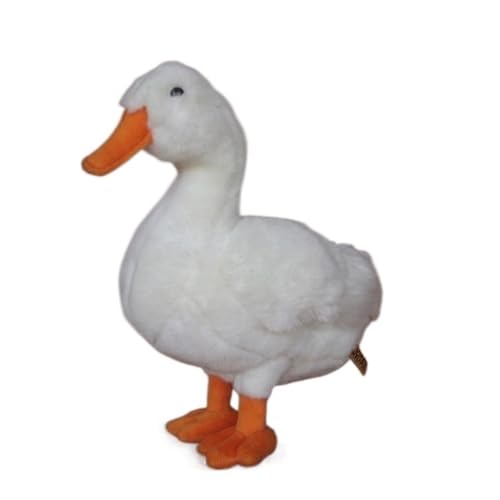 MZICXV Simulation süße große weiße Ente Plüschpuppe Ente Ente Spielzeug Haustier Puppe super süßes Geschenk MZICXV Simulation süße große weiße Ente Plüschpuppe Ente Ente Spielzeug Haustier Puppe super süßes Geschenk von MZICXV