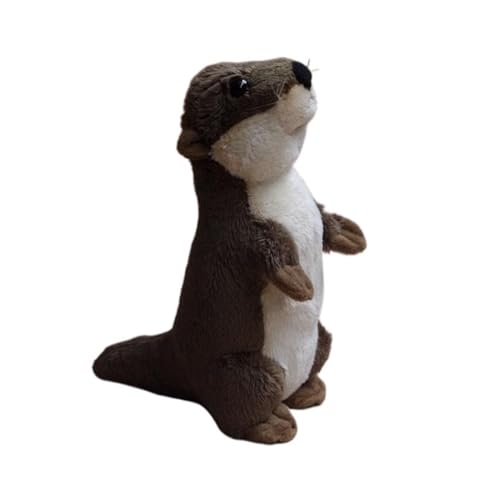 MZICXV Simulation super süße Otter Puppe Plüschtier Otter Puppe Puppe weiche und süße Geschenkdekoration von MZICXV