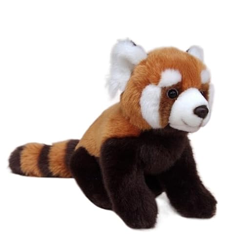 MZICXV Simulation super süße rote Panda-Puppe, Plüschtier, rote Panda-Waschbär-Puppe, Geburtstagsgeschenk, Dekoration von MZICXV