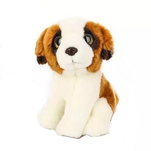 MZICXV Simulation. Bernard Plüschpuppe, Tierwelpe, Plüschpuppe, weich und niedlich, Geschenk for die frühe Bildung, Heimdekoration MZICXV Simulation. Bernard Plüschpuppe, Tierwelpe, Plüschpuppe, weich und niedlich, Geschenk for die frühe Bildung, Heimdekoration von MZICXV