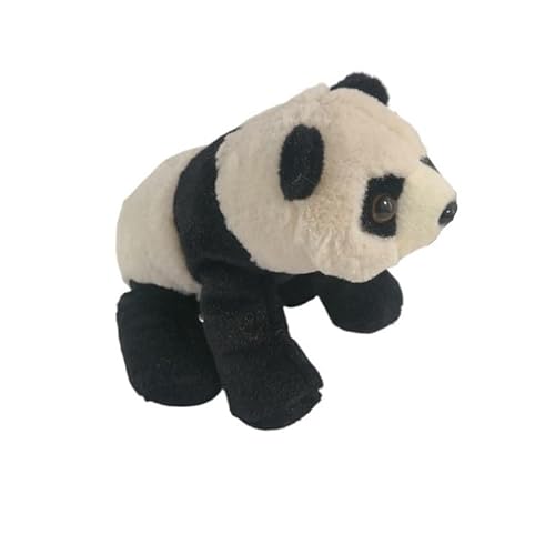 MZICXV Simulationstier, süßes Haustier, Panda, Plüschpuppe, PP-Baumwolle, beruhigendes Geschenk for die Früherziehung (Ailuropoda melanoleuca) von MZICXV