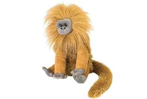 MZICXV Simulationstier PP Baumwolle Gold Samt AFFE Plüschpuppe Früherziehungsgeschenk (Rhinopithecus) von MZICXV