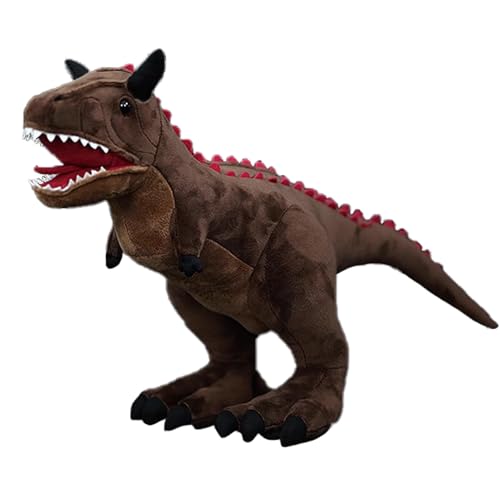 MZICXV Simulierte Dinosaurier Puppe Plüsch Spielzeug Tier Carnotaurus Puppe Weich Und Niedlich Begleiter Geschenk Hause Kissen Dekoration von MZICXV