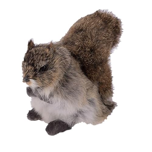 MZICXV Simulierte Eichhörnchen-Plüschtiere, kleine Tiermodelle, Fensterdekorationen, Kunsthandwerk, Kindergeschenke MZICXV Simulierte Eichhörnchen-Plüschtiere, kleine Tiermodelle, Fensterdekorationen, Kunsthandwerk, Kindergeschenke von MZICXV