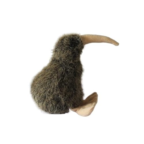 MZICXV Simulierte Kiwi-Vogel-Plüschpuppe, Kiwi-Vogel, Schnepfe, Strauß, Kiwi-Vogel, Plüschtier, weich und niedlich, Geschenk for die frühe Bildung, Heimdekoration(14cm) von MZICXV