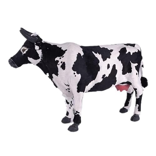 MZICXV Simulierte Kuh-Kuh-Ornamente, Moderne kreative Wohnornamente, einfache Ornamente, Tierkuh-Modell, Kindergeschenke(Large) von MZICXV