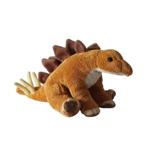 MZICXV Simuliertes Dinosaurier-Plüschspielzeug, Stegosaurus-Plüschpuppe, weiches und niedliches Geschenk for die frühe Bildung, Heimdekoration von MZICXV