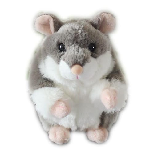 MZICXV Simuliertes Plüschtier, Grauer Goldener Bär, Chinchilla-Hamster, Plüschpuppe, weich und niedlich, begleitende Geschenke for die Heimdekoration MZICXV Simuliertes Plüschtier, Grauer Goldener Bär, Chinchilla-Hamster, Plüschpuppe, weich und niedlich, begleitende Geschenke for die Heimdekoration von MZICXV