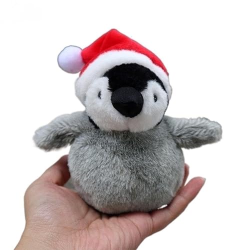 MZICXV Simuliertes antarktisches Pinguin-Plüschtier, Kaiserpinguin-Plüschpuppe, weich und niedlich, Geschenk for die frühe Bildung, Heimdekoration(Red) von MZICXV