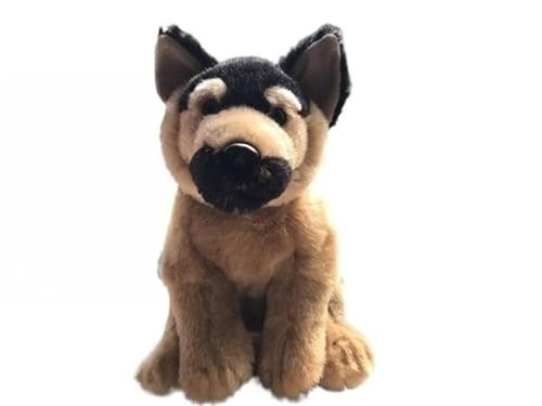 MZICXV Simuliertes deutsches Plüschtier mit schwarzem Rücken, Schäferhund, Tier-Plüschpuppe, weich und niedlich, begleitende Geschenke for die Heimdekoration MZICXV Simuliertes deutsches Plüschtier mit schwarzem Rücken, Schäferhund, Tier-Plüschpuppe, weich und niedlich, begleitende Geschenke for die Heimdekoration von MZICXV