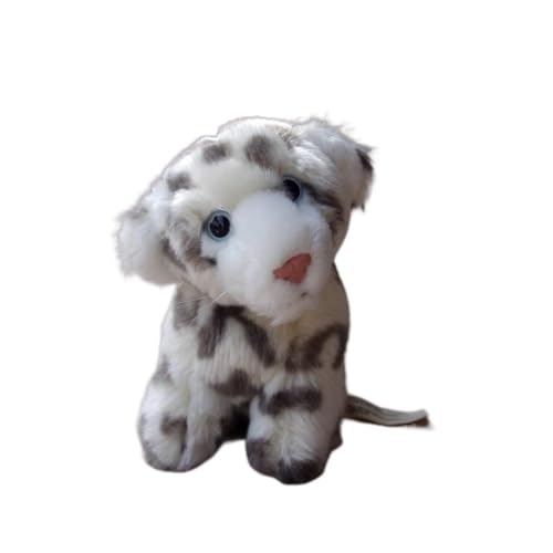 MZICXV Super süßes kleines Leoparden-Plüschtier, niedlicher Seitenkopf, kleine Schneeleoparden-Plüschpuppe, weiches und süßes Geschenk MZICXV Super süßes kleines Leoparden-Plüschtier, niedlicher Seitenkopf, kleine Schneeleoparden-Plüschpuppe, weiches und süßes Geschenk von MZICXV