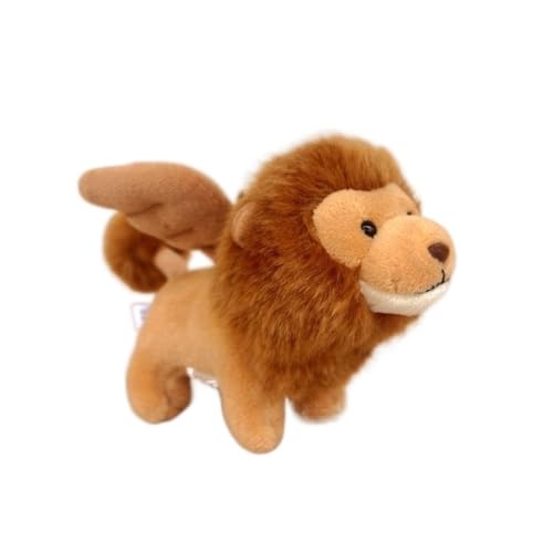MZICXV Supersüßer Kleiner Löwe, Plüschtier, Anhänger, Engel, Löwe, Puppe, Löwe, süßes, weiches kleines Geschenk von MZICXV