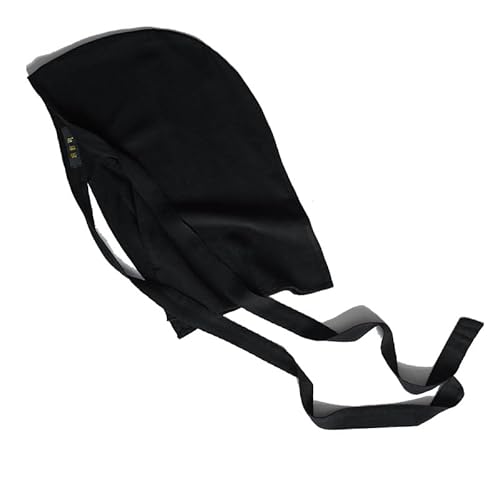 MZICXV Wude Scarf Head Wrap | Helmet Liner for Armour &(Black) von MZICXV