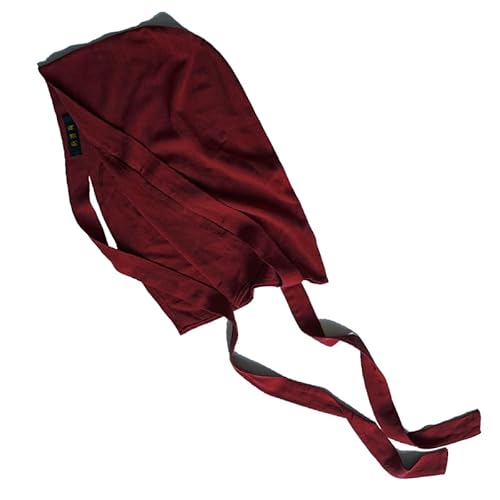 MZICXV Wude Scarf Head Wrap | Helmet Liner for Armour &(Red) von MZICXV