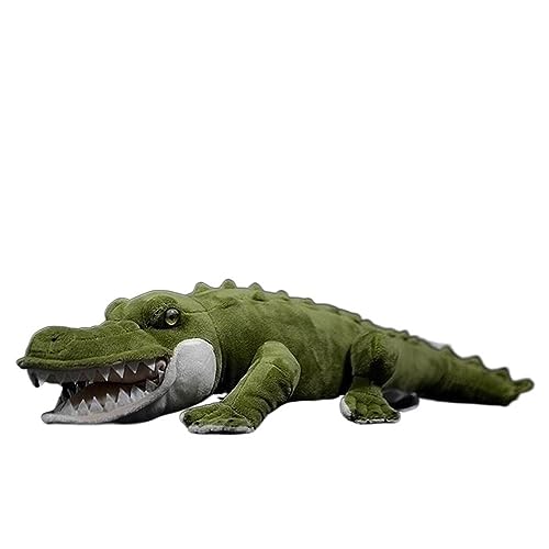 Simulation Krokodil Plüsch Spielzeug Puppe Nette Weiche Grüne Krokodil Puppe Modell Geschenk von MZICXV