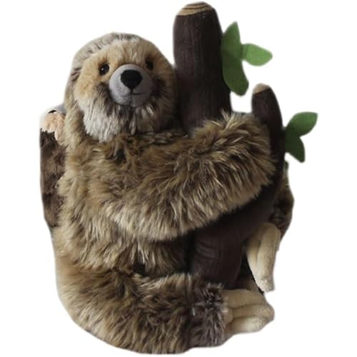 Simulation Mutter Und Faultier Plüsch Puppe Tier Faultier Plüsch Spielzeug Weiche Und Nette Begleiter Geschenk Hause Ornament von MZICXV