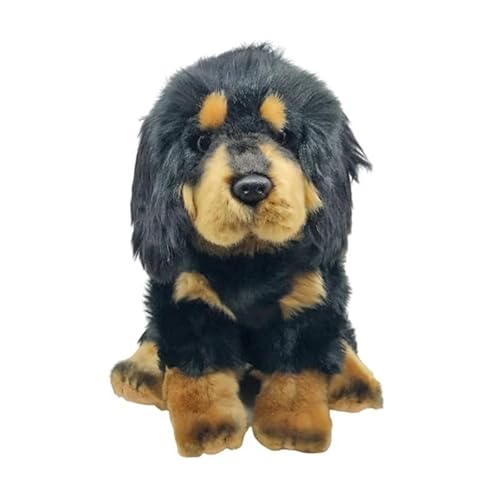 Simulation niedlichen tibetischen Mastiff Plüschtier Welpen Stoffpuppe Jungen und Mädchen Kindergeschenke Home Ornamente von MZICXV