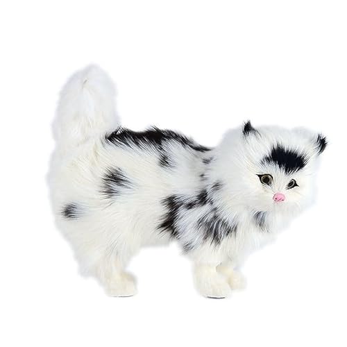 Simulierte süße Katze, die Geräusche for Heimtextilien, Tiermodell-Bastelarbeiten und Kindergeschenke Machen kann(C(Ordinary)) von MZICXV