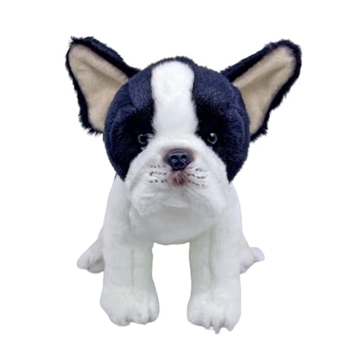 Simuliertes französisches Bulldoggen-Plüschtier, weiche und süße Welpenpuppe, Begleitergeschenk for, Heimdekoration Simuliertes französisches Bulldoggen-Plüschtier, weiche und süße Welpenpuppe, Begleitergeschenk for, Heimdekoration von MZICXV