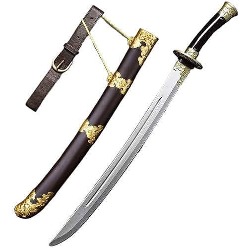 Spielzeugschwert im Messerstil, 66 cm, sichere Cosplay-Requisite aus PU-Kunststoff, Säbel der kaiserlichen Garde der Ming-Dynastie for Kostüme und Bühnenauftritte von Kindern und Erwachsenen(B) von MZICXV