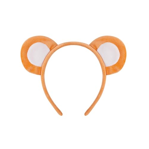 MZRAN Fashion Bear Ears Haarband für Partys und Cosplay Halloween Kostüm Requisiten Leichtes Accessoire für Fashionistas von MZRAN