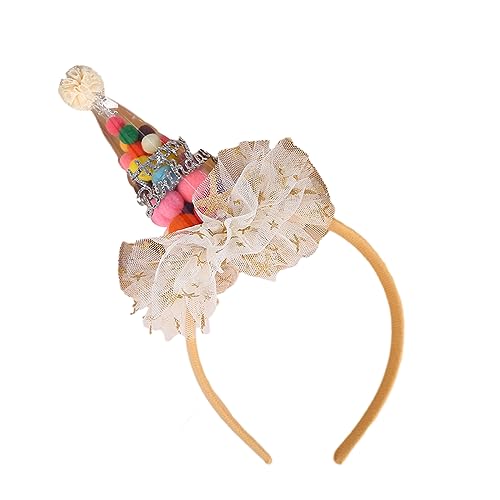 MZRAN Geburtstag Party Hairhoop Erwachsene Party Hut Stirnband Spitze Regenbogen Süßigkeiten Haarband für Kinder Fotografie Kopf Zubehör MZRAN Geburtstag Party Hairhoop Erwachsene Party Hut Stirnband Spitze Regenbogen Süßigkeiten Haarband für Kinder Fotografie Kopf Zubehör von MZRAN