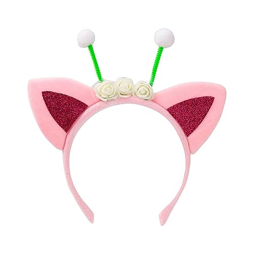 MZRAN Halloween Anime Charakter Stirnband Ohrform Haarreifen Pailletten Kopfschmuck Ostern Party Cosplay Kostüm Requisite Unisex MZRAN Halloween Anime Charakter Stirnband Ohrform Haarreifen Pailletten Kopfschmuck Ostern Party Cosplay Kostüm Requisite Unisex von MZRAN