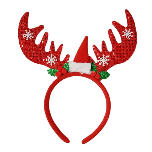 MZRAN Kinder-Stirnband für Weihnachten, Party, Rentiergeweih, Haarband, Kopfschmuck, Kostüm, Cosplay, Shows, Bühnenauftritte MZRAN Kinder-Stirnband für Weihnachten, Party, Rentiergeweih, Haarband, Kopfschmuck, Kostüm, Cosplay, Shows, Bühnenauftritte von MZRAN