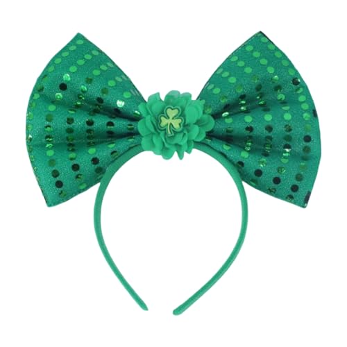 MZRAN Kobold, irisches Kleeblatt, Kopfbedeckung, Stirnband, Schleife, Foto-Requisiten, Party, Cosplay, Kostüme, Tanzparty MZRAN Kobold, irisches Kleeblatt, Kopfbedeckung, Stirnband, Schleife, Foto-Requisiten, Party, Cosplay, Kostüme, Tanzparty von MZRAN