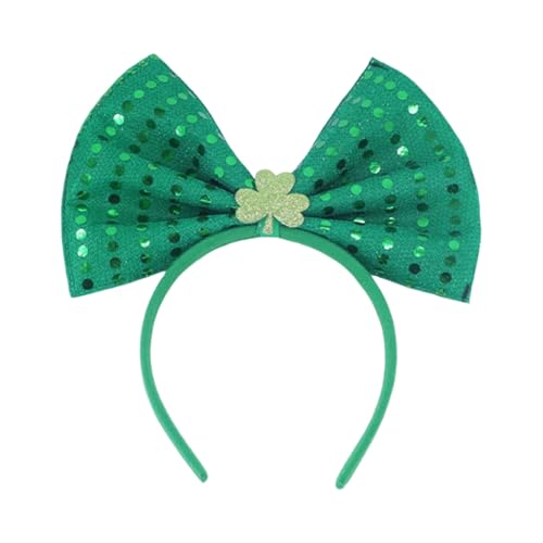 MZRAN Kobold, irisches Kleeblatt, Kopfbedeckung, Stirnband, Schleife, Foto-Requisiten, Party, Cosplay, Kostüme, Tanzparty MZRAN Kobold, irisches Kleeblatt, Kopfbedeckung, Stirnband, Schleife, Foto-Requisiten, Party, Cosplay, Kostüme, Tanzparty von MZRAN