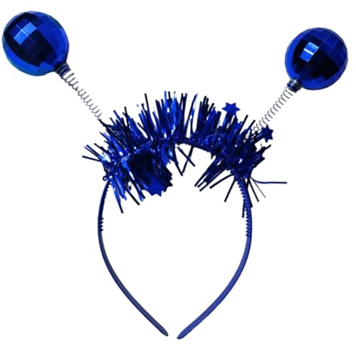 MZRAN Lametta Neujahr Disco Kopfbedeckung Stirnband Foto Requisiten Party Cosplay Kostüme Tanzen Party Stirnband Weihnachten MZRAN Lametta Neujahr Disco Kopfbedeckung Stirnband Foto Requisiten Party Cosplay Kostüme Tanzen Party Stirnband Weihnachten von MZRAN