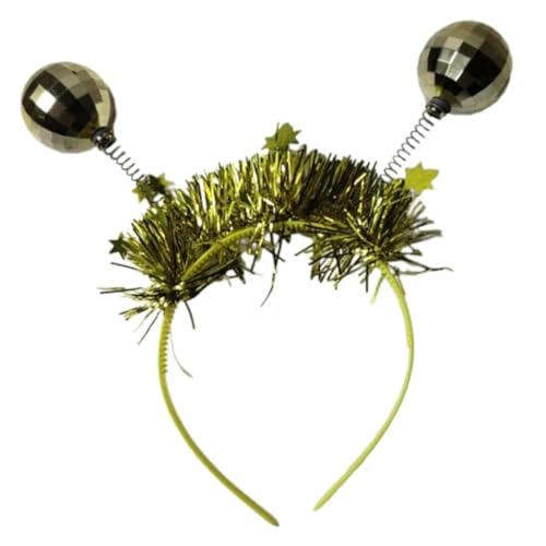 MZRAN Lametta Neujahr Disco Kopfbedeckung Stirnband Foto Requisiten Party Cosplay Kostüme Tanzen Party Stirnband Weihnachten MZRAN Lametta Neujahr Disco Kopfbedeckung Stirnband Foto Requisiten Party Cosplay Kostüme Tanzen Party Stirnband Weihnachten von MZRAN