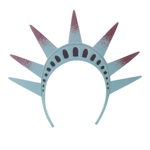 MZRAN Liberty Statue Taschenlampe Stirnband Halloween Hairhoop National Day Thema Haarband für Unabhängigkeitstag Feier Versammlungen MZRAN Liberty Statue Taschenlampe Stirnband Halloween Hairhoop National Day Thema Haarband für Unabhängigkeitstag Feier Versammlungen von MZRAN