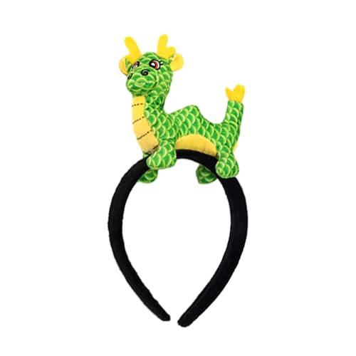 MZRAN Loong Stirnband Plüsch Kopfschmuck Drache Dekorative Hairhoop Jahr des Drachen Kopfbedeckung Kostüm Zubehör MZRAN Loong Stirnband Plüsch Kopfschmuck Drache Dekorative Hairhoop Jahr des Drachen Kopfbedeckung Kostüm Zubehör von MZRAN