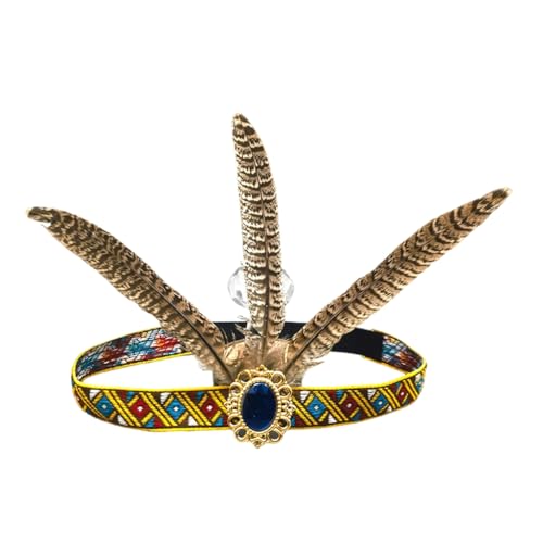 MZRAN Modischer Feder-Kopfschmuck mit Schwanzdekor und funkelnden Strasssteinen, Kopfschmuck, Haarschmuck für Partys MZRAN Modischer Feder-Kopfschmuck mit Schwanzdekor und funkelnden Strasssteinen, Kopfschmuck, Haarschmuck für Partys von MZRAN