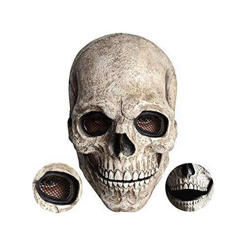 Vampir-Maske Schädel Karneval Masken Gruselige Monster Halloween-Kostüm-Party-Dämonen Cosplay-Requisiten Kopfmasken Gruseliger Vampir-Maske Schädel Karneval Masken Gruselige Monster Halloween-Kostüm-Party-Dämonen Cosplay-Requisiten Kopfmasken Gruseliger von MZSX