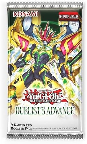 Duelist’s Advance - Duad - Booster Pack (9 Karten pro Booster) - Deutsch - OVP - mit MZTCG Versandschutz Yugioh von MZTCG