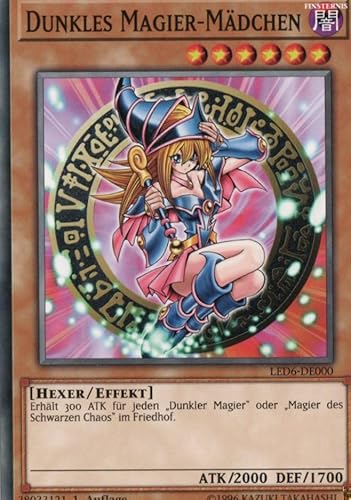 LED6-DE000 - Dunkles Magier-Mädchen - Common - 1. Auflage - Deutsch - Legendary Duelist: Magical Hero LED6-DE000 - Dunkles Magier-Mädchen - Common - 1. Auflage - Deutsch - Legendary Duelist: Magical Hero von MZTCG