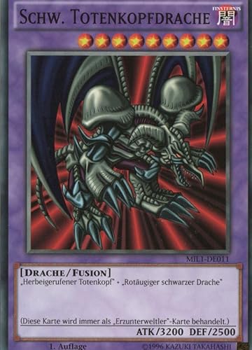 MILI-DE011 - Schw. Totenkopfdrache - Common - 1. Auflage - Deutsch - Legendary Duelists: Season 1 - mit MZTCG Versandschutz MILI-DE011 - Schw. Totenkopfdrache - Common - 1. Auflage - Deutsch - Legendary Duelists: Season 1 - mit MZTCG Versandschutz von MZTCG