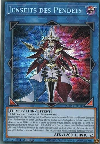 MP23-DE087 - Jenseits des Pendels - Secret Rare - Deutsch - 1. Auflage - mit MZTCG Versandschutz - Yugioh MP23-DE087 - Jenseits des Pendels - Secret Rare - Deutsch - 1. Auflage - mit MZTCG Versandschutz - Yugioh von MZTCG