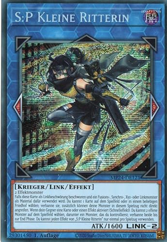MP24-DE121 - S:P Kleine Ritterin - Secret Rare - Deutsch - 1. Auflage - 25th Anniversary Tin: Dueling Mirrores - mitMZTCG Versandschutz Yugioh MP24-DE121 - S:P Kleine Ritterin - Secret Rare - Deutsch - 1. Auflage - 25th Anniversary Tin: Dueling Mirrores - mitMZTCG Versandschutz Yugioh von MZTCG