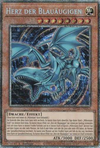 MP25-DE013 - Herz Der Blauäugigen - Starlight Rare - Deutsch - 1. Auflage - 2025 Mega-Pack Tin - mit MZTCG Versandschutz Yugioh MP25-DE013 - Herz Der Blauäugigen - Starlight Rare - Deutsch - 1. Auflage - 2025 Mega-Pack Tin - mit MZTCG Versandschutz Yugioh von MZTCG