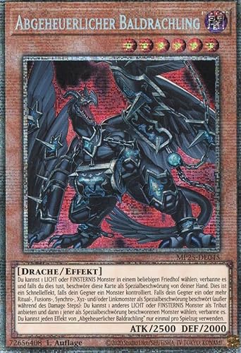 MP25-DE045 - Abgeheuerlicher Baldrachling - Starlight Rare - Deutsch - 1. Auflage - 2025 Mega-Pack Tin - mit MZTCG Versandschutz Yugioh von MZTCG