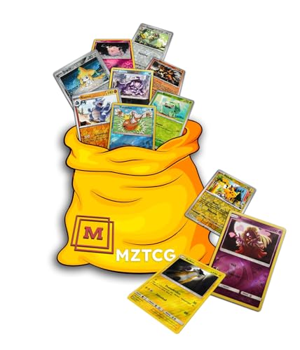 MZTCG 20 Original Verschiedene Holo Reverse Pokemon Karten | Deutsch | Sammelkarten aktuelle Sets | mit MZTCG Versandschutz (20) von MZTCG