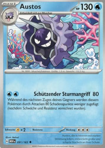 MZTCG - Austos MEW 091-151 - Sammelkarte - Deutsch - mit MZTCG Versandschutz MZTCG - Austos MEW 091-151 - Sammelkarte - Deutsch - mit MZTCG Versandschutz von MZTCG