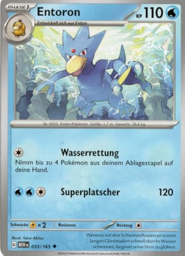 MZTCG - Entoron MEW 055-151 - Sammelkarte - Deutsch - mit MZTCG Versandschutz von MZTCG