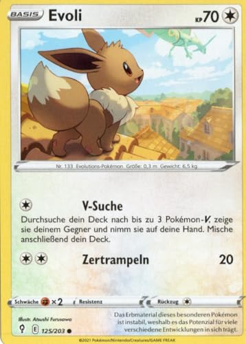 MZTCG - Evoli EVS 125 - Drachenwandel - Sammelkarte - Deutsch - mit MZTCG Versandschutz MZTCG - Evoli EVS 125 - Drachenwandel - Sammelkarte - Deutsch - mit MZTCG Versandschutz von MZTCG