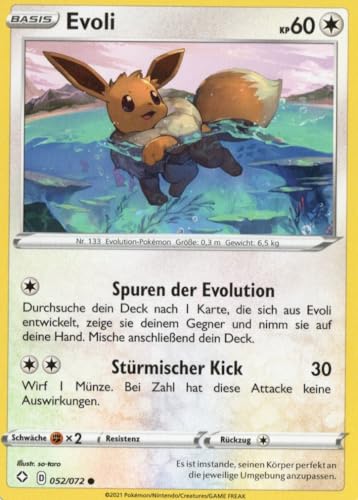 MZTCG - Evoli SHF 052 - Glänzendes Schicksal - Sammelkarte - Deutsch - mit MZTCG Versandschutz MZTCG - Evoli SHF 052 - Glänzendes Schicksal - Sammelkarte - Deutsch - mit MZTCG Versandschutz von MZTCG