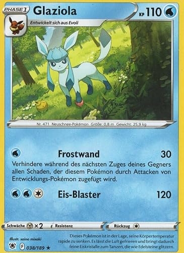 MZTCG - Glaziola ASR 038 - Astralglanz - Sammelkarte - Deutsch - mit MZTCG Versandschutz von MZTCG